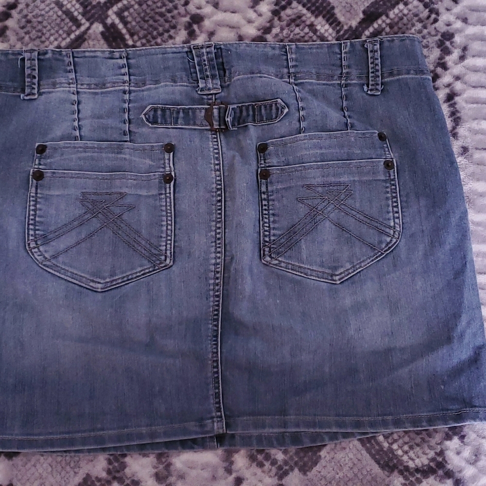 Torrid jean mini shirt